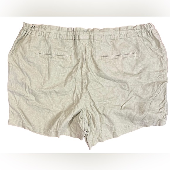 Lot Of 2 Faded Glory Women’s 2X Shorts 1-Green Khaki 1-Pink - Picture 2 of 4